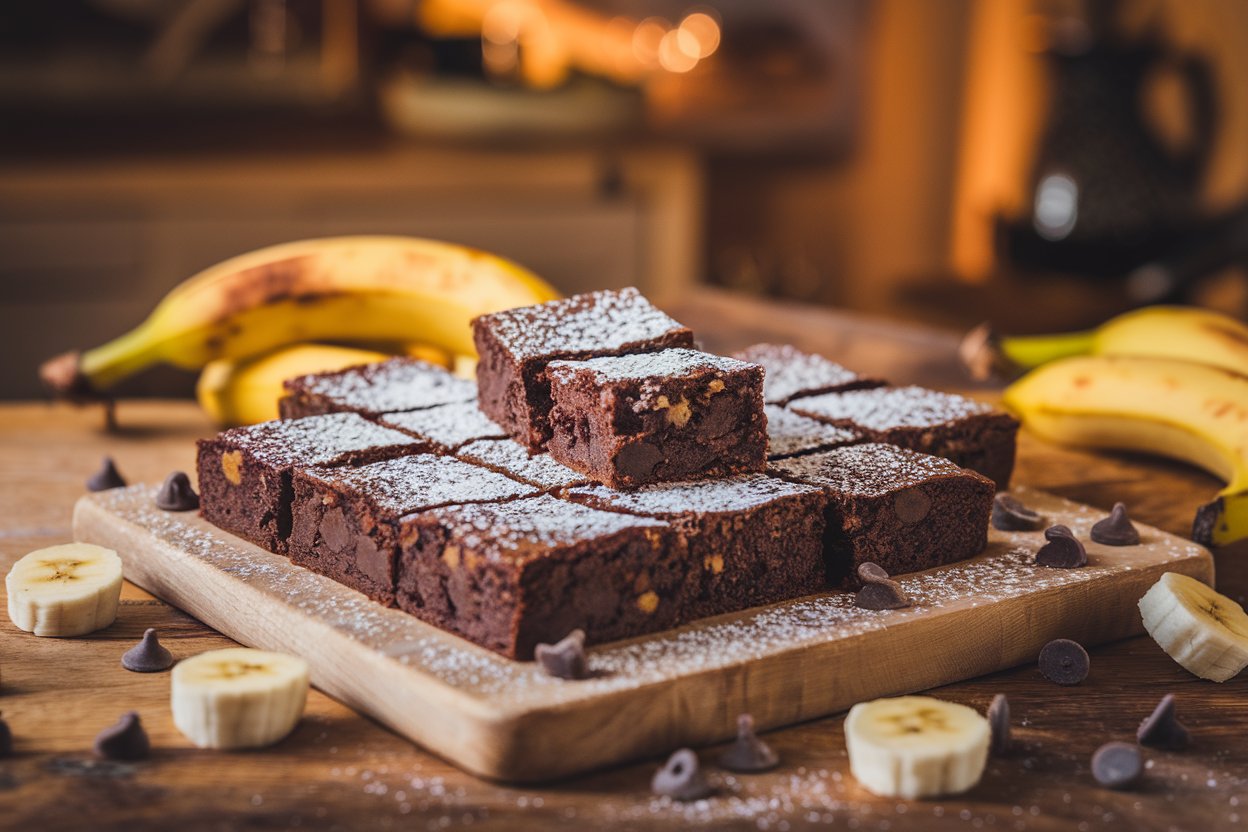 banana brownie