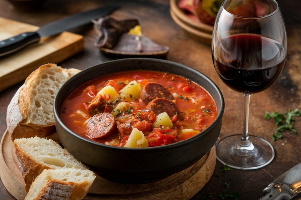 What wine Goes with Italian Sausage Soup?