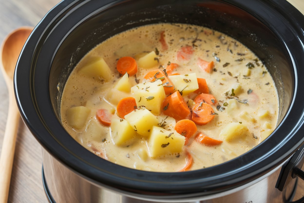 How to Thicken Potato Soup in a Crockpot