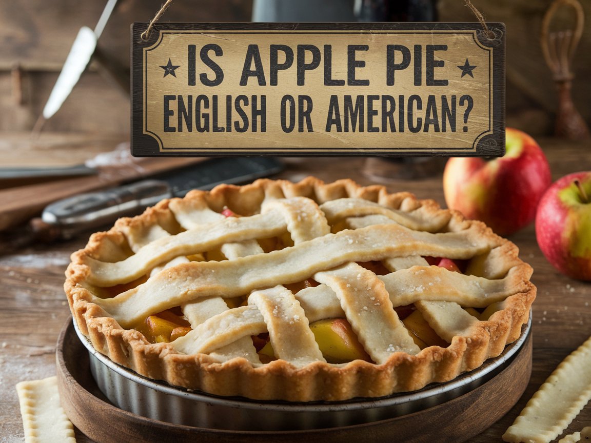 Is apple pie English or American?