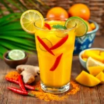 Fiery golden mango tonic recipe