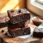 What makes the brownie fudgy?