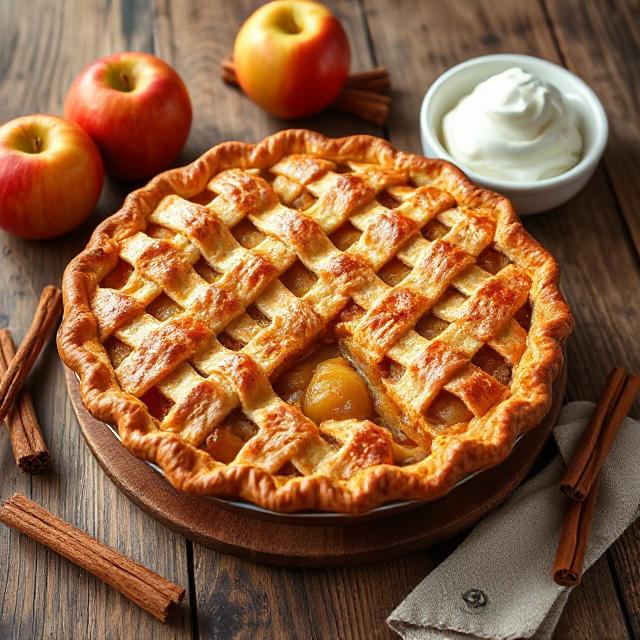 What is the secret to a good apple pie?